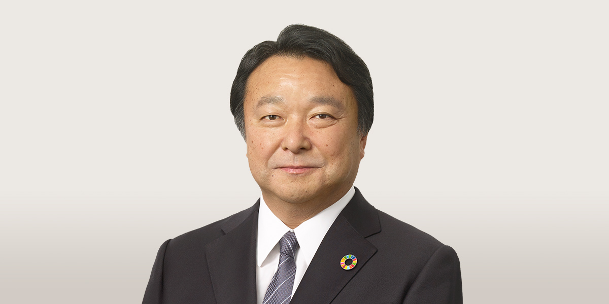Photo of Representative Director, President & CEO: Toshihiro Yamamoto