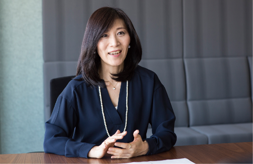 Chieko Ohuchi Managing Director/ Executive Planning Director Creative Planning Division 3子
