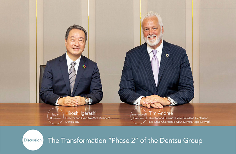 The Transformation “Phase 2” of the Dentsu Group